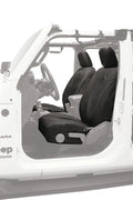 ~(5 lbs. 16X12X5)~ Seat Covers - 18-19 Wrangler JL 4-Door; Front (Black Diamond)
