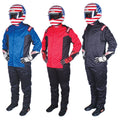 RaceQuip Black Chevron-5 Jacket SFI-5 - Medium