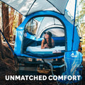 NAPIER SPORTZ TRUCK TENT 6FT6.1FT BED BLUE/GREY