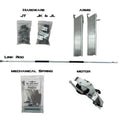 Rock Slide Rebuild Kit for Gen2 Step Sliders - JT 4 Door Driver Side