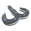 GEN-Y Hitch Hulk 2.0 16K Tow Hook 2" Shank Black/White - GH-0069-W