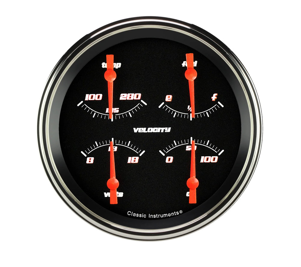 VELOCITY BLACK 5IN QUAD 240-33