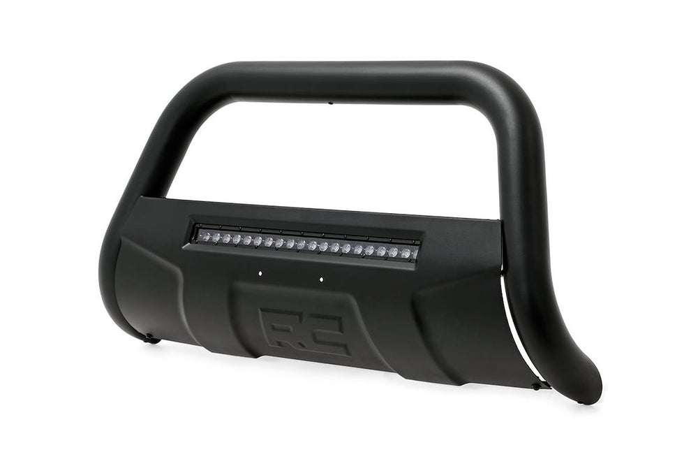 ~(36.6 lbs. 41X26X10)~ GM 15-20 Colorado/Canyon Bull Bar w/LED Light Bar (Black)