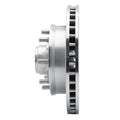 DFC 92-02 Chevrolet C2500 Front Left Drilled & Slotted Silver Brake Rotor
