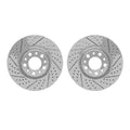 DFC 13-23 Chrysler 200 Front Drilled & Slotted Geoperformance Rotors