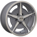 ~(31 lbs. 20X20X10)~ 605 (605) MACHINED SPOKES AND LIP 18X9.5 5-120.65 0MM 83.82MM