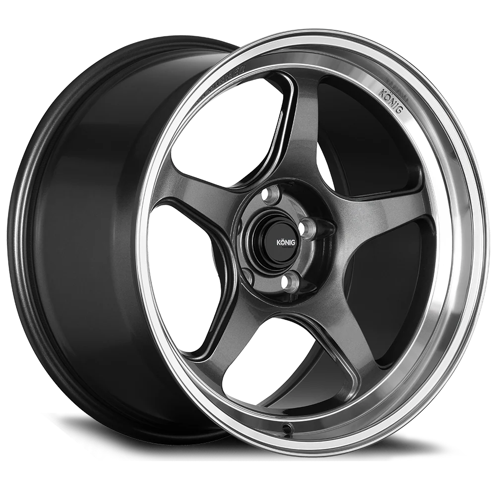 Konig Hyperspec 17x8 5x100 ET40 Matte Bronze Wheel (Knurled Bead)