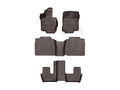 WeatherTech Cocoa Front Rear and Rear Floorliners Fits -21-24 Mercedes-Benz 4715331-471595-3-4