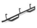 Nerf Step Bar Wheel-to-Wheel (2 Steps per Side) 2 Inch Main Tube Diameter 2010-2024 Toyota 4 Runner Limited/10-13 SR5/TRD Sport/Nightshade Textured Black NFab