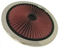 K&N X-Stream Flow Control 4Bl Holley No Choke 14X4