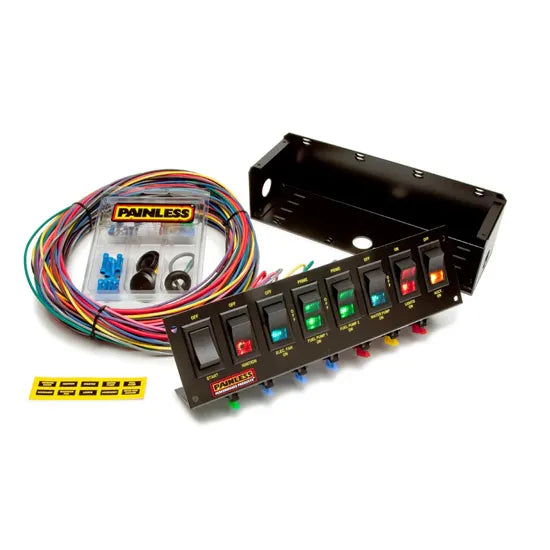 RACE PANEL 8SWITCH FUSED