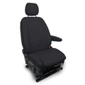 PRP 2015+ Ford F150 / 2017+ Super Duty Center Jump Seat Cover w/ Std. Console - Gray