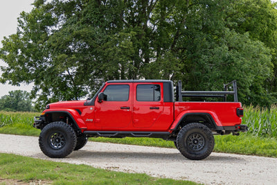 Rough Country Nerf Steps Cab Length Crew Cab Jeep Gladiator JT 4WD (2020-2026) RCJ1980TB