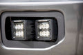2x 70907 1x 70830 LED Light Fog Mount Dual 2 Black Pairs SAE Ford F-150 (15-17)