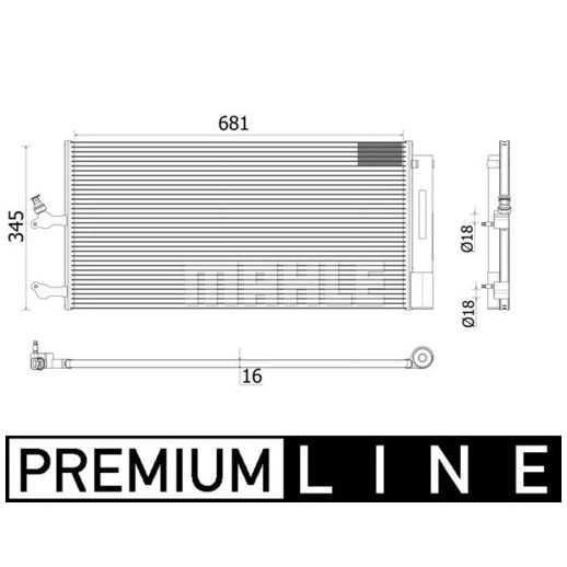 BEHR A/C Condenser