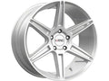 ~(35 lbs. 23X23X12)~ KM712 20X9 6X5.5 BRUSHED SLV 30MM