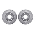 R1 Concepts Brake Rotor- D/S - Silver Fits Hyundai Sonata