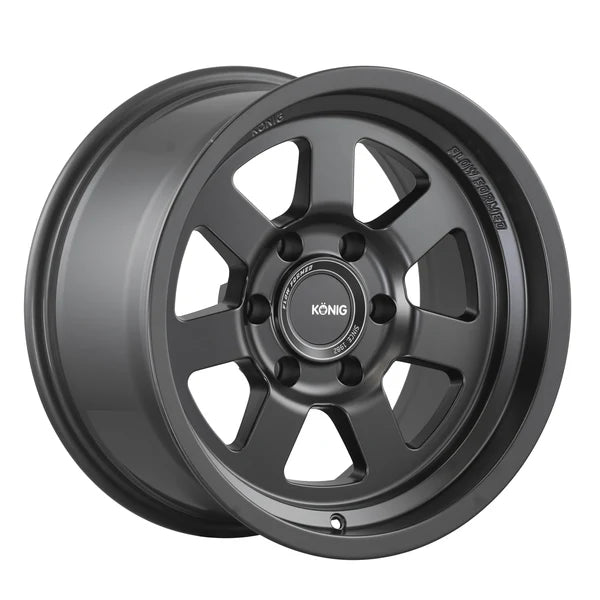 Konig HT2 17X8.5 6X139.7 ET-6 Matte Black