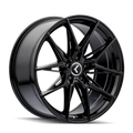 KRAZE EVOLVE KR196 GLOSS BLACK 19X8.5 5-120 30MM 72.56MM
