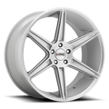 ~(38 lbs. 25X25X13)~ KM711 22X10.5 5X120 BRUSHED SLV 40MM
