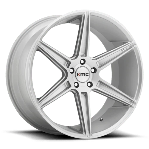 ~(38 lbs. 25X25X13)~ KM711 22X10.5 5X120 BRUSHED SLV 40MM