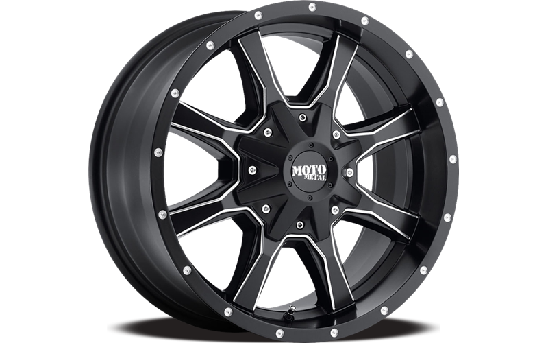Moto Metal Wheels black auto part