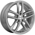 BBS SX 17x7.5 5x120 ET37 Sport Silver Wheel -72.5mm