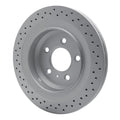 R1 Concepts Brake Rotor- Blank with Optimum Oe Pads Hdw