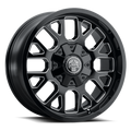 ATTITUDE 802 17X9.0 GLOSS BLACK/MILLED 5X114.3/5X127 18MM OS 87.1 CB