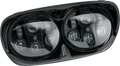 Letric Lighting 98-13 Glide Models LED Black Headlight & Housing Dual 5.75 Projector Lamps