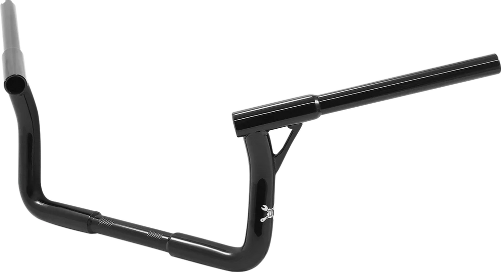 Burly Brand Louie B Bar 8in - Gloss Black
