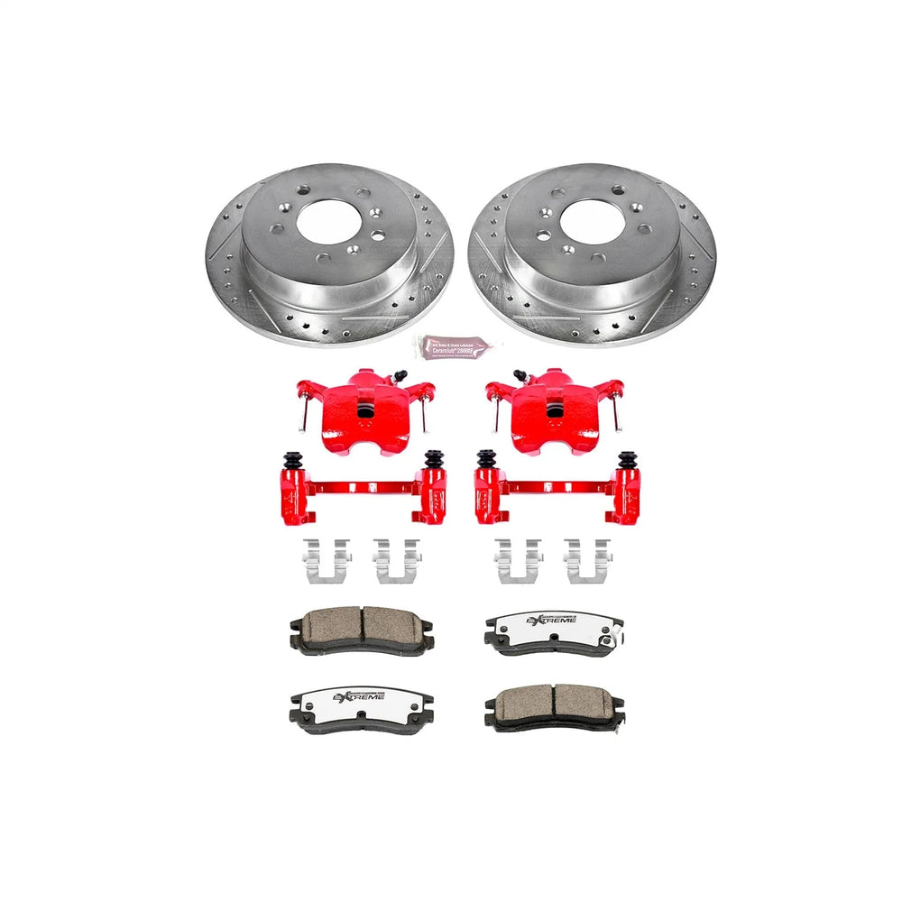 Power Stop 08-09 Buick Allure Rear Z23 Evolution Sport Brake Kit w/Calipers