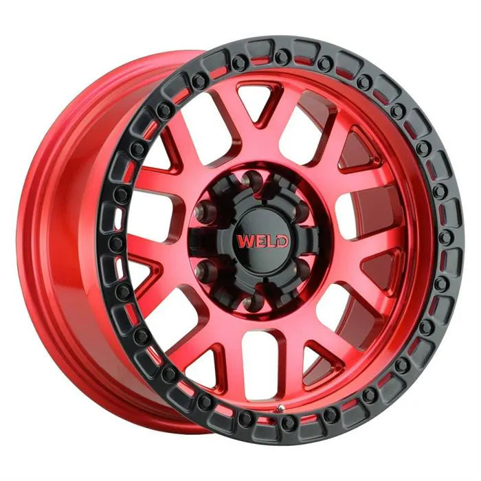 Weld black auto part