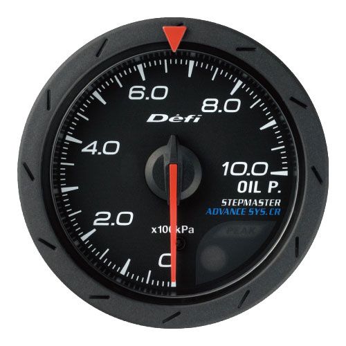 Defi Advance CR Oil Pressure Metric 52mm Gauge Universal