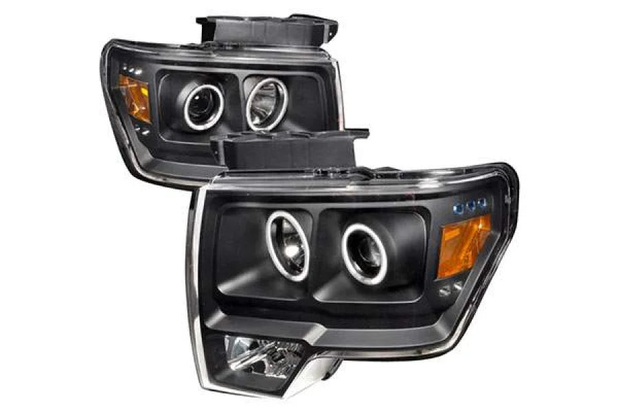 XL XLT MODELS ONLY (NOT FIT LARIAT MODELS OR LED DAYTIME RUNNING HEADLIGHT MODELS) OE STYLE HALOGEN HEADLIGHTS WITH BLACK HOUSING AND CLEAR LENS