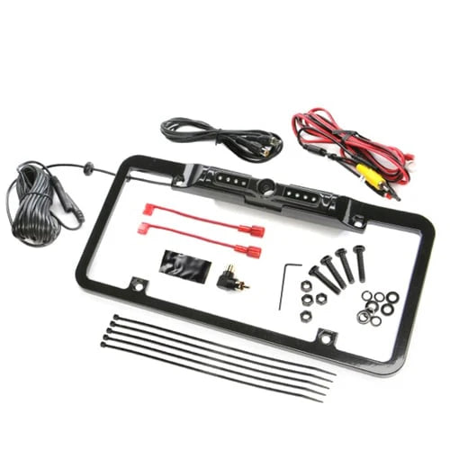 BACKUP CAMERA LICENSE PLATE MOUNT FOR CTS BLK