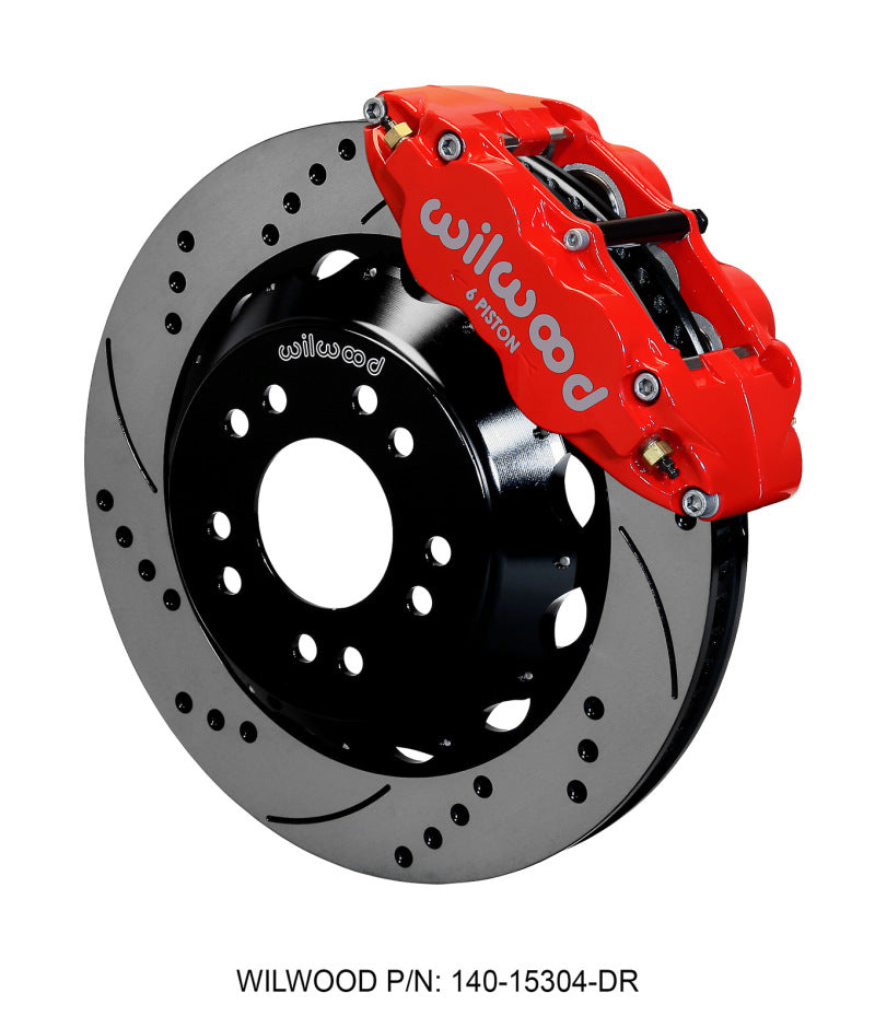 Wilwood red auto part