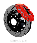 Wilwood red auto part