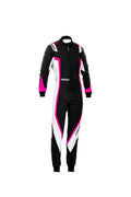 Sparco Suit Kerb Lady - Large BLK/WHT