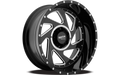 MO989 20X12 6X135 G-BLK MILL BRSH INS -44MM
