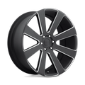 S187 24X10 6X5.5 MT-BLK-MIL 30MM