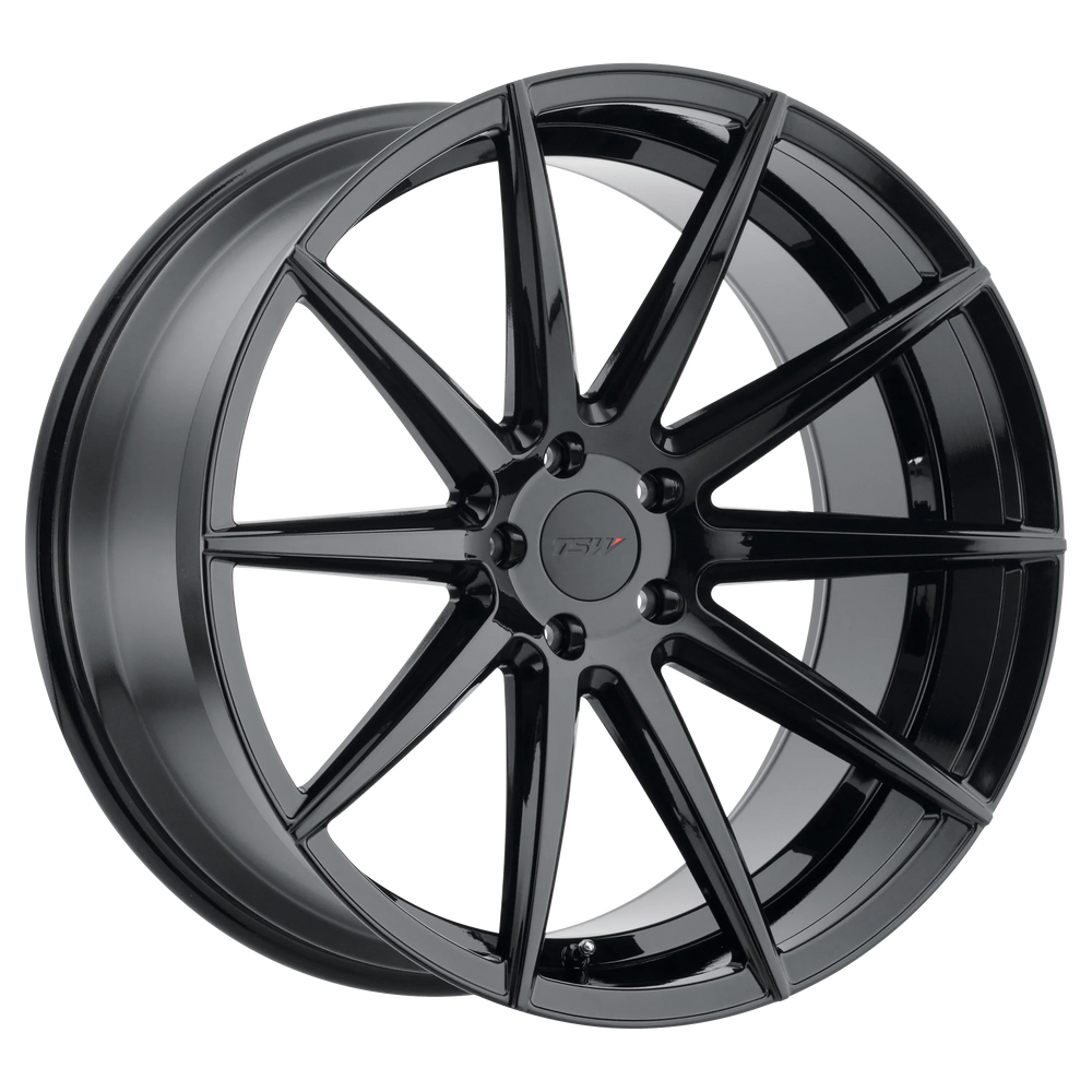TSW Alloy Wheels black auto part