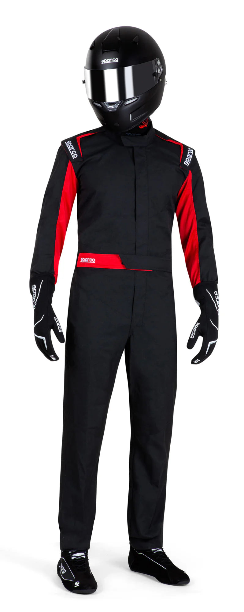 Sparco Suit One Large Black/Red