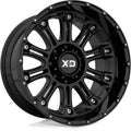 KMC Wheels black auto part