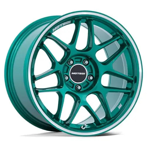 MOTEGI MR158 19X9.5 5X4.5 HOK-GRN MCH 25MM - MR158ED19951225