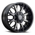 VULCAN 801 17X9.0 SATIN BLACK/DARK TINT 6X135/6X139.7 12MM OS 106.1 CB