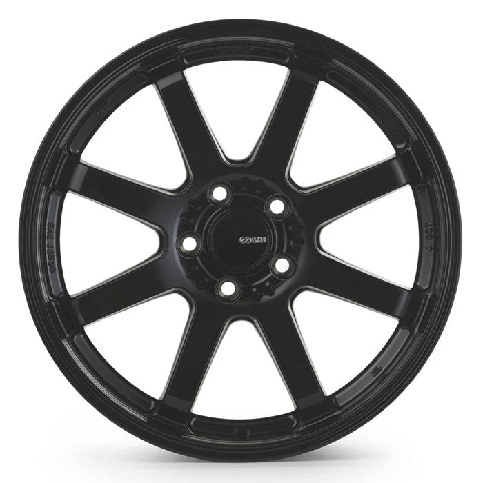 Enkei Vanquish 18x9.5 / 5x100 BP / 45mm Offset / 72.6mm Bore - Gloss Black Wheel