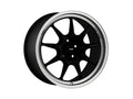 Konig Countergram 18x8.5 5x108 ET43 Matte Black / Matte Machined Lip