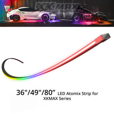 XK Glow blue auto part