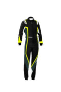 Sparco Suit Kerb Lady - Small BLK/YEL